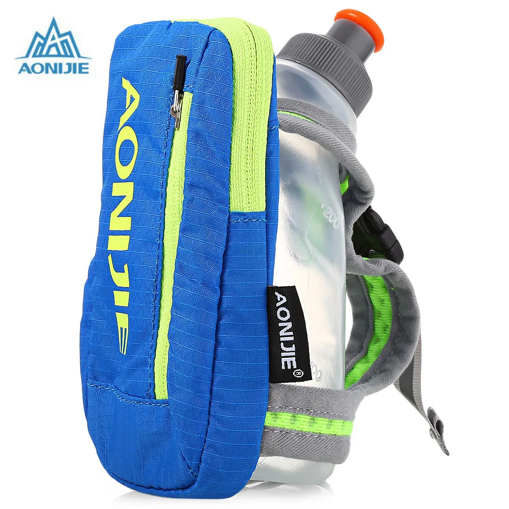 

AONIJIE Handheld Water Bottle Hydration Pack 250ML Outdoor Running Bag Hiking Cycling Running Kettle Hand Bag For 4.7 Inch Phon