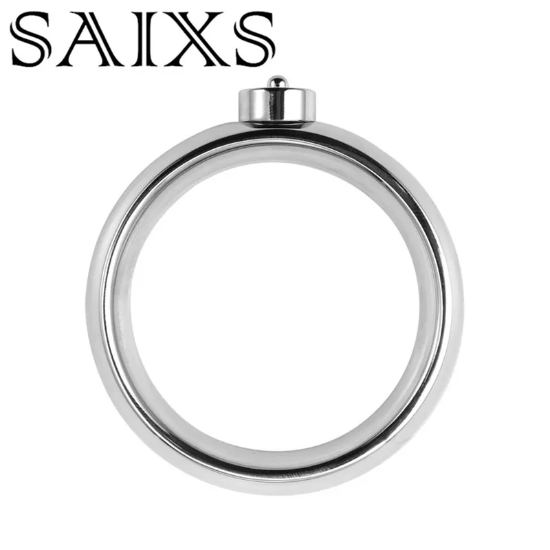 SAIXS Электрический амортизатор для пениса кольцо члена с уретральным