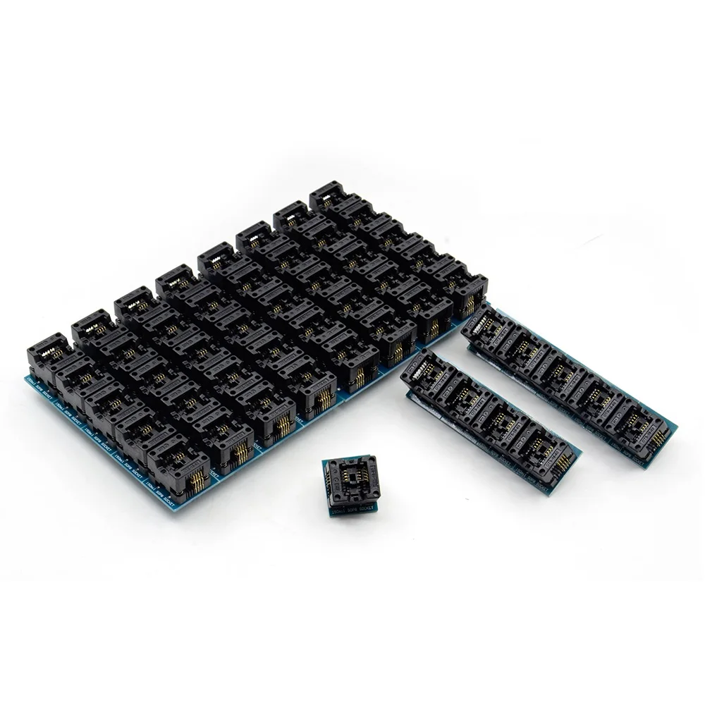 10 шт./лот SOIC8 SOP8 К DIP8 EZ программатор адаптер гнездо конвертер Модуль с бесплатной