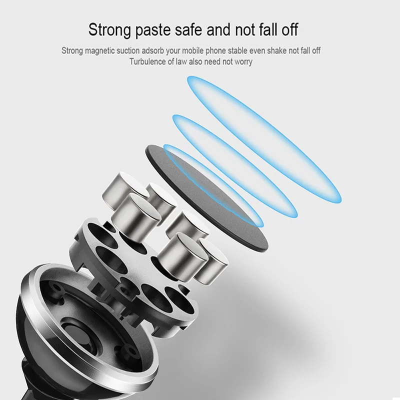 Universal Magnetic Car Phone Holder For Samsung S9 S8 Dashboard Smartphone Navigation Holders In Stand Styling | Мобильные телефоны