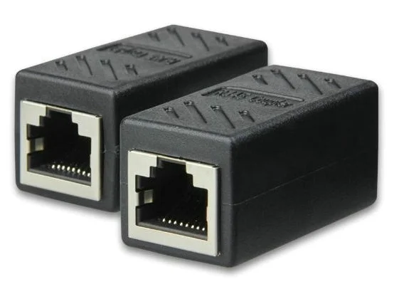 4 шт./лот высокое качество CAT5 CAT6 RJ45 Женский Разъем Lan сетевой кабель удлинитель