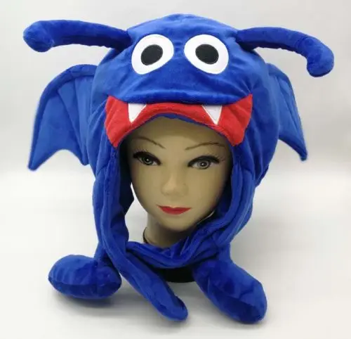 Новый Dragon Quest улыбка Slime плюшевые шапка для куклы Даша путешественница ключей
