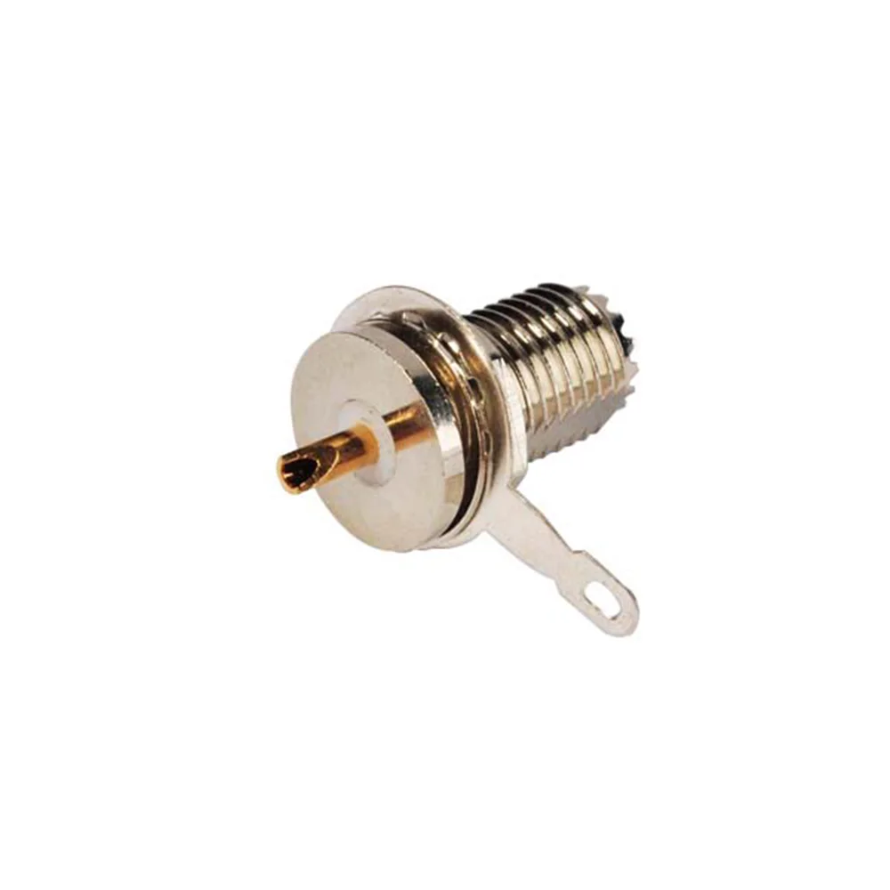 Mini UHF/SO239 разъем гнездо RF панель крепление с гайкой и припой адаптер для антенного