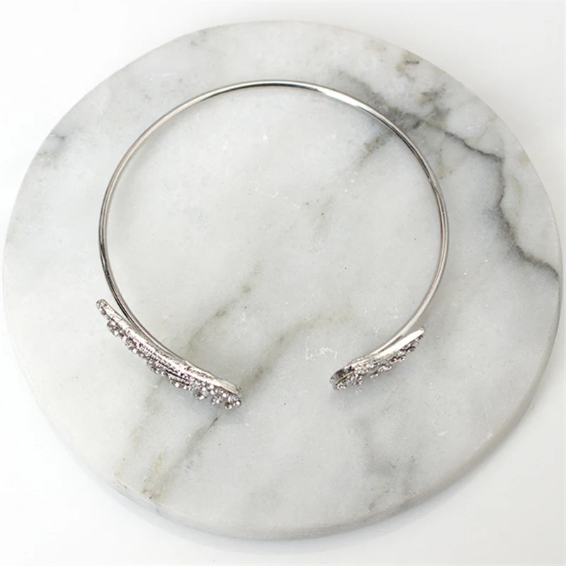 2019 Новое поступление Горячая Мода Посеребренная блестящая крылья регулируемые