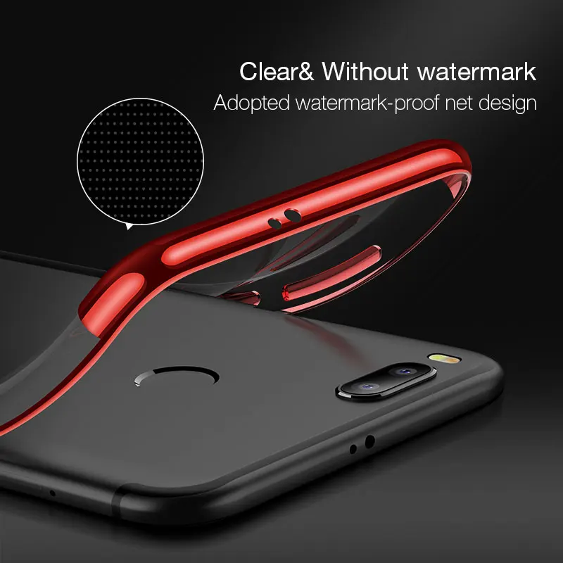 Чехол для Xiaomi Mi A1 прозрачный чехол из ТПУ Мягкая силиконовая задняя крышка MiA1 Mi5X
