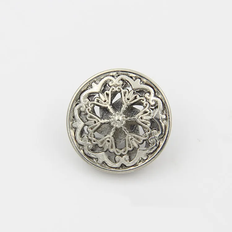 20pcs 18mm20mm25mm metal buttons for fashion overcoat suit shirt decoration DIY sewing children clothing shank flowers | Дом и сад