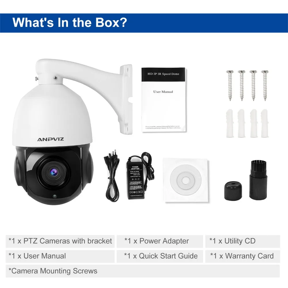 Мини Открытый 2MP/5MP IP PTZ камера сеть Onvif Купольная скорость 30X зум CCTV 50 м ИК ночного