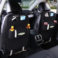 2x car seat back storage bag drink phone organizer nets car style durable car accessories interior mass supplies hf354