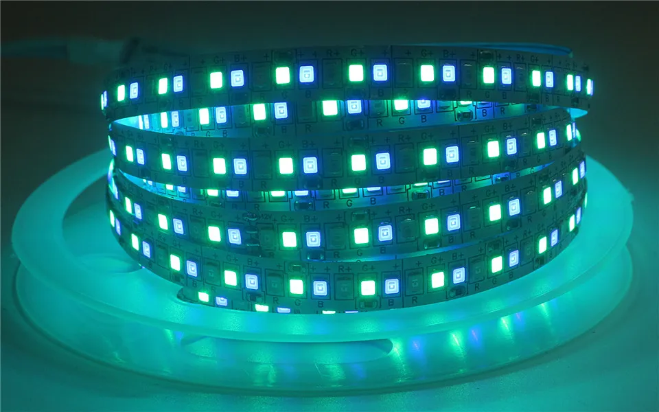 5 м Светодиодная лента-светильник 2835 SMD 240 светодиодный s/m 234 светодиодный s/M 24 в 12 В водонепроницаемый IP30 IP65 Гибкая теплая белая RGB Гибкая полоса Tamp