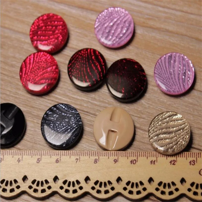 20 шт Бесплатная доставка многоцветный мозаика хан издание пуговицы для пальто из