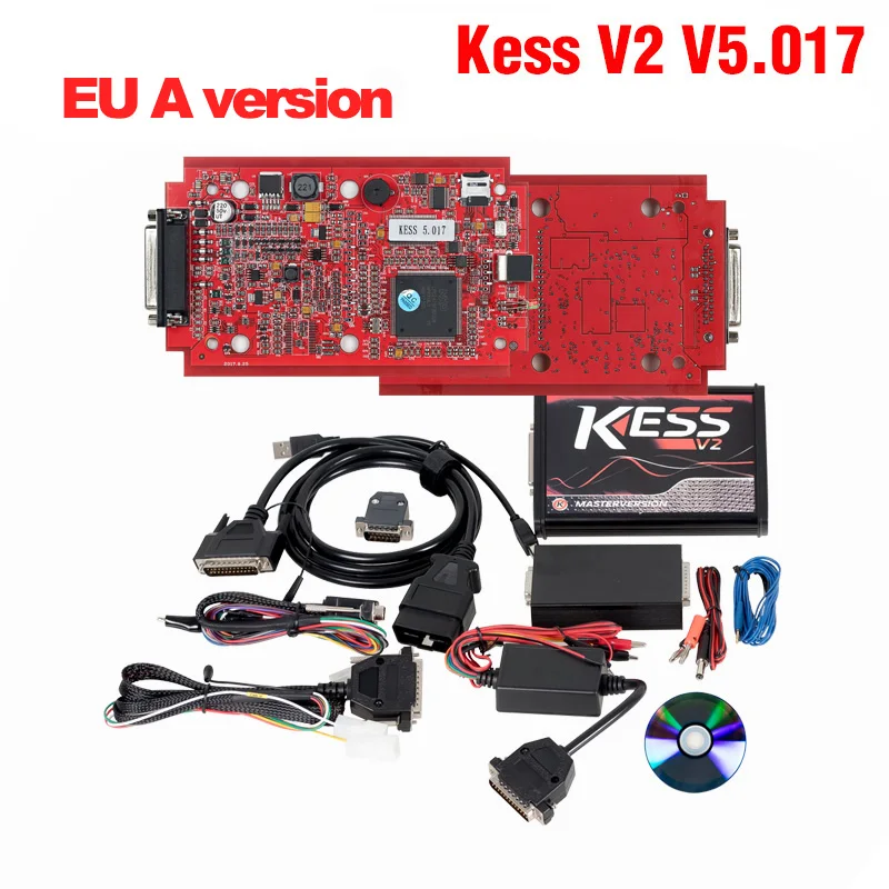 kess v2 V5.017 EU KESS KTAG ECU Программатор KESS V2 V5.017 полный перечень онлайн-v2.47 KTAG v7.020 4 светодиодный Master k тег v2.25 BDM Титан Winols 5 шт./лот - Цвет: kess v2 V5.017 EU