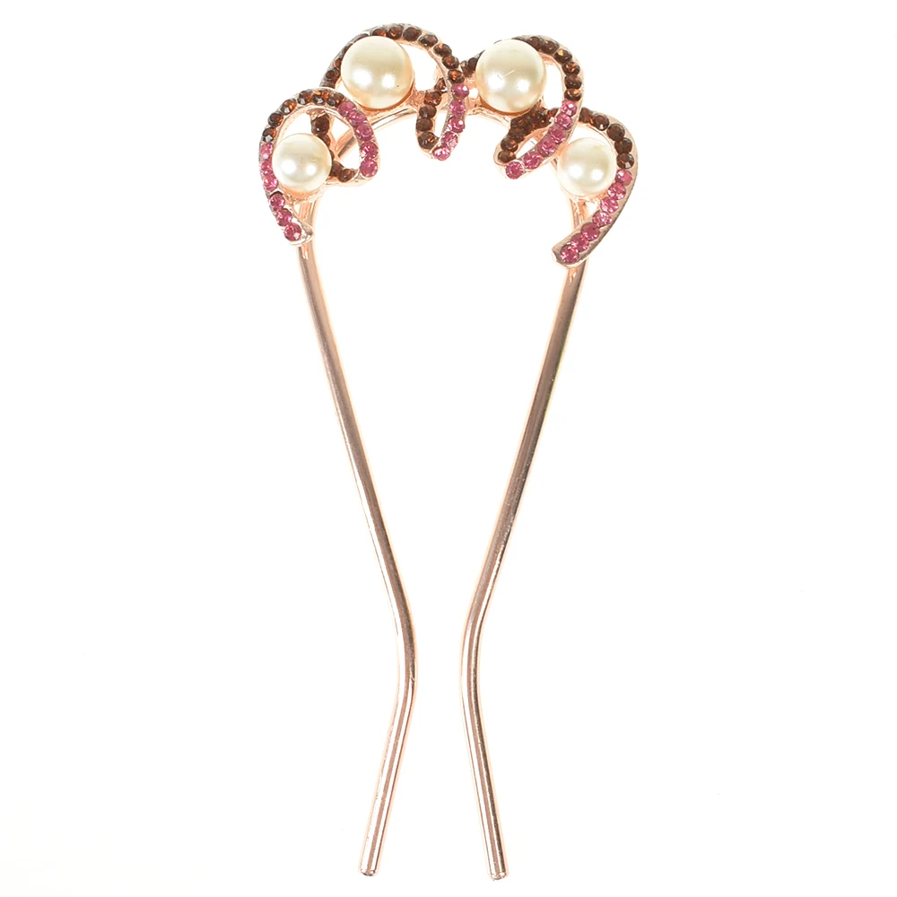 1 шт. модные новые винтажные Свадебные серебряные хрустальные жемчужные заколки