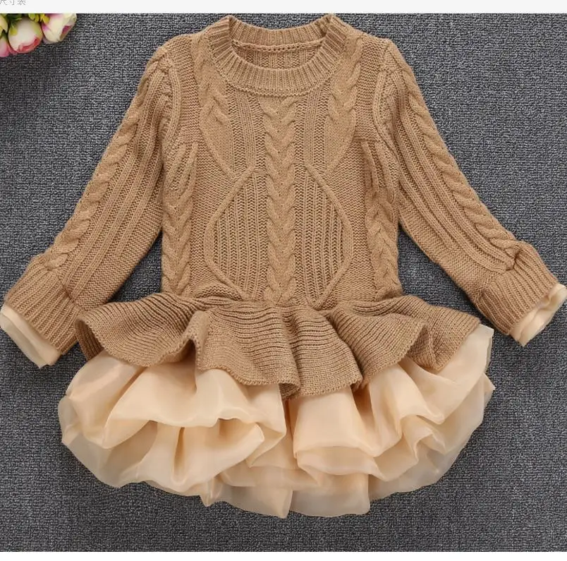 2019 Rushed Limited Moana Warm Girl Dress Christmas Wedding Party Dresses Knitted Winter Kids Girls Clothes Children Clothing | Детская