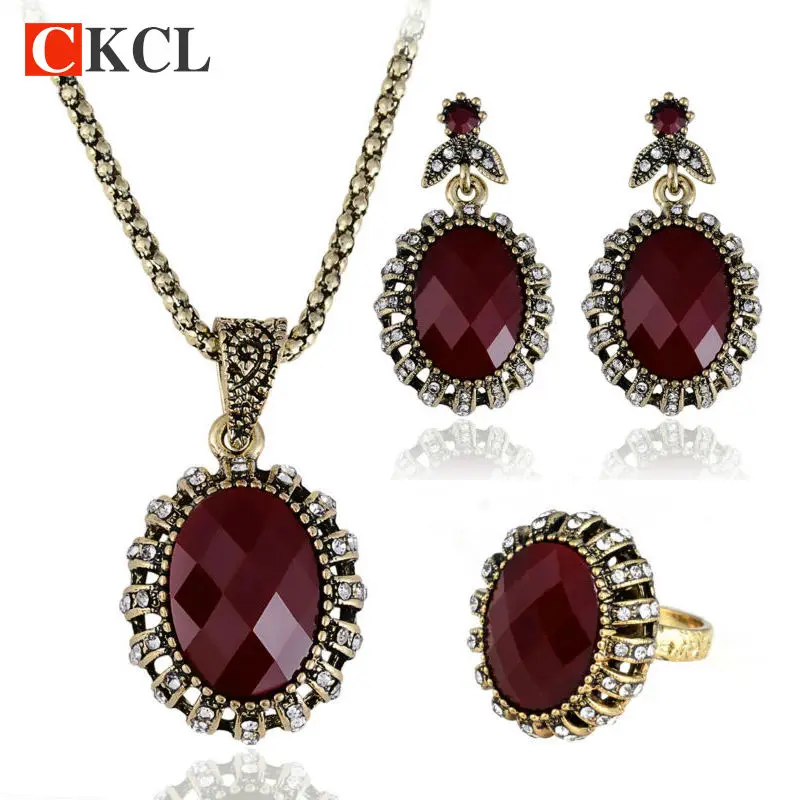 3 шт. Женский комплект из колье и серёг|jewelry sets for women|vintage jewelry setsfashion set |