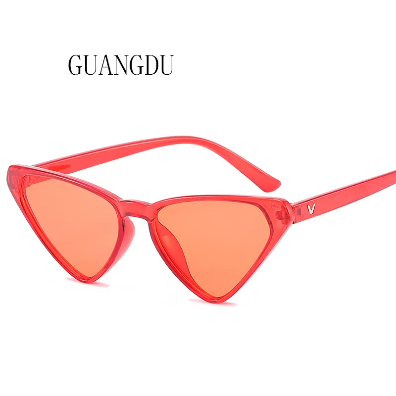 Модные солнцезащитные очки кошачий глаз женские брендовые дизайнерские
