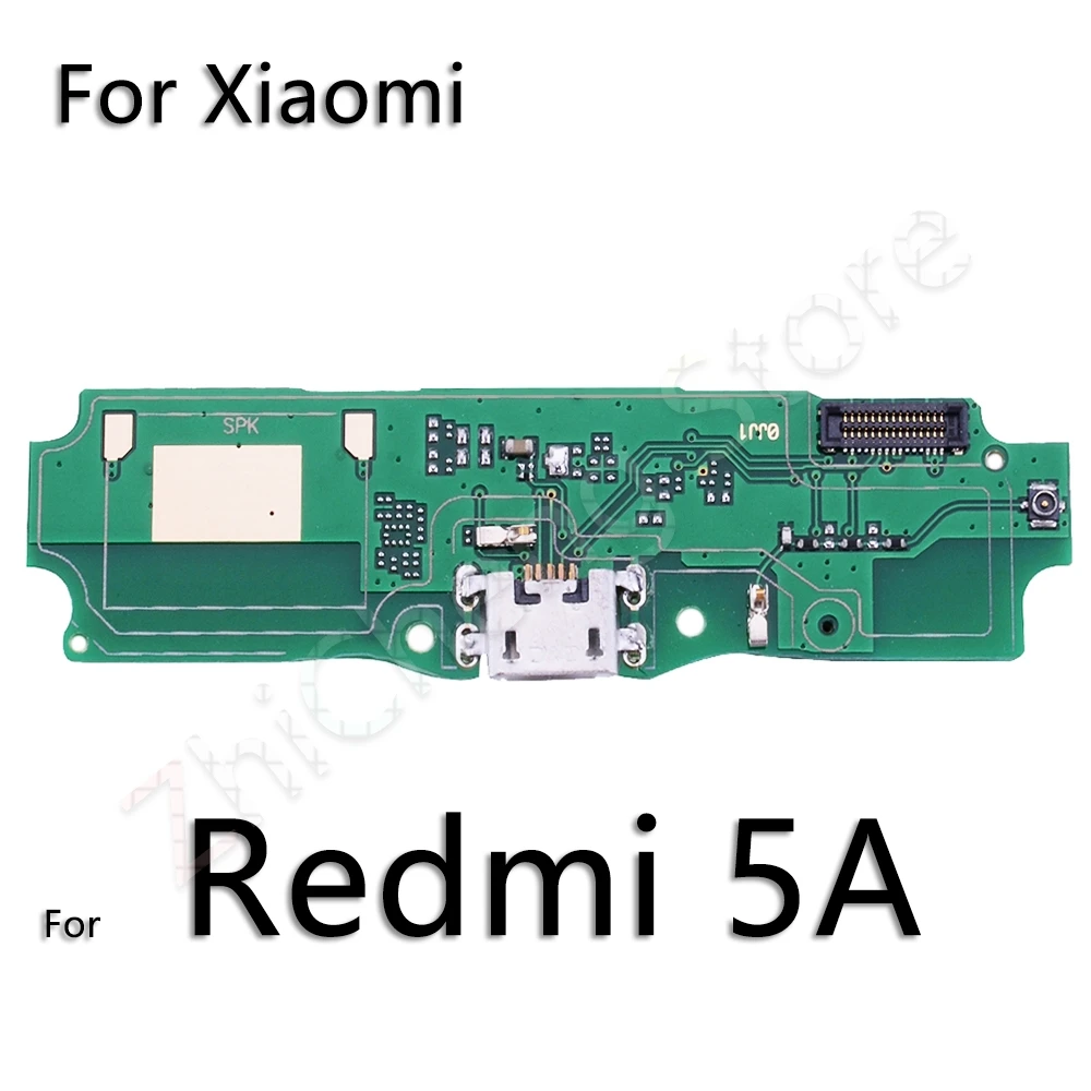 For Redmi 5A USB Дата зарядки порт Зарядное устройство Док-станция разъем гибкий кабель для Xiaomi mi красный mi Note 4 4A 4X5 5A 6 7 Plus Pro Глобальный - Цвет: For Redmi 5A
