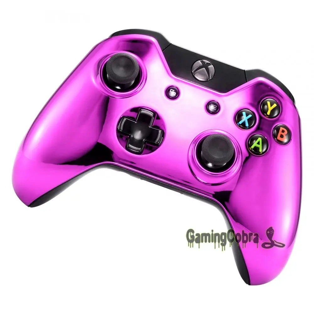 Эксклюзивный хромово розовый верхний передний корпус чехол для Xbox One