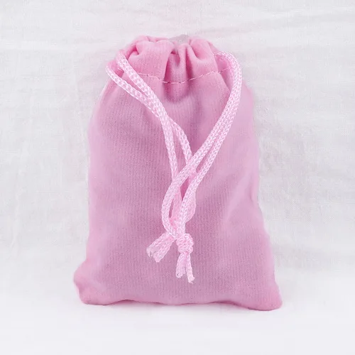 Pink 10 шт./партия 5x7 см 7x9 см x 9 см x 12 см x 10x15 см цветные бархатные мешочки для упаковки ювелирных изделий, Дисплей упаковка с завязкой подарок сумки и чехлы - Цвет: Pink