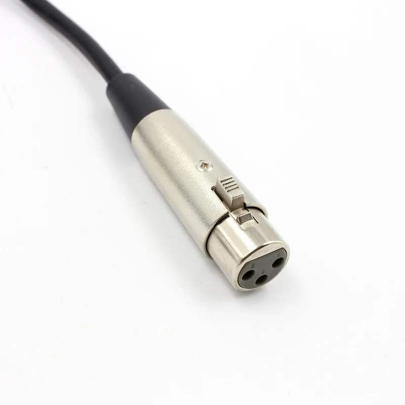 3Pin XLR Женский USB к кабель-адаптер микрофонный кабель студийный аудио 3M для