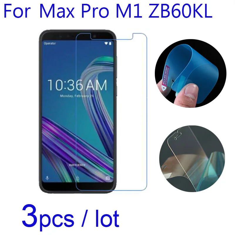 3 шт./лот Защитная пленка для Asus Zenfone Max Pro M1 ZB60KL/602KL мягкая прозрачная матовая
