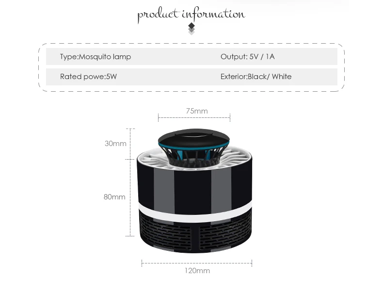 AIMENGTE lectric Mosquito Killer лампа Электроника usb анти-ловушка для насекомых Светодиодный УФ-ловушка лампа средство от комаров Zapper