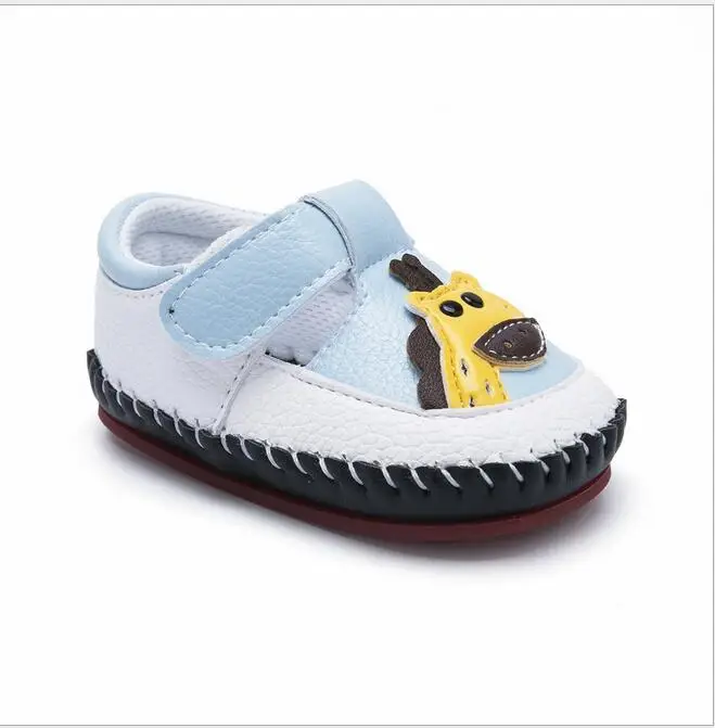 

baby hard sole toddler soft PU Leather baby shoes Non-slip first walkers shoes