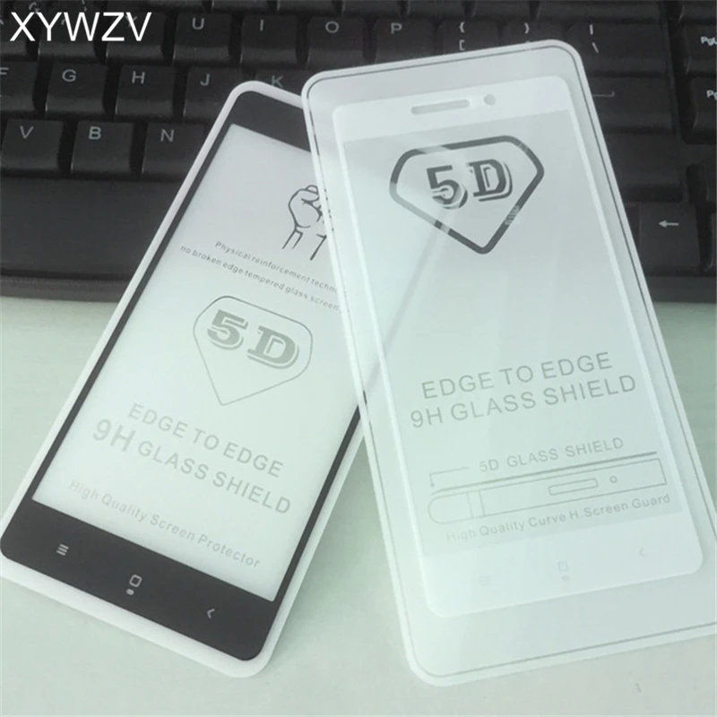 5D закаленное стекло с полным клеем для Xiaomi Redmi 3s Защитная пленка экрана Redmi3s
