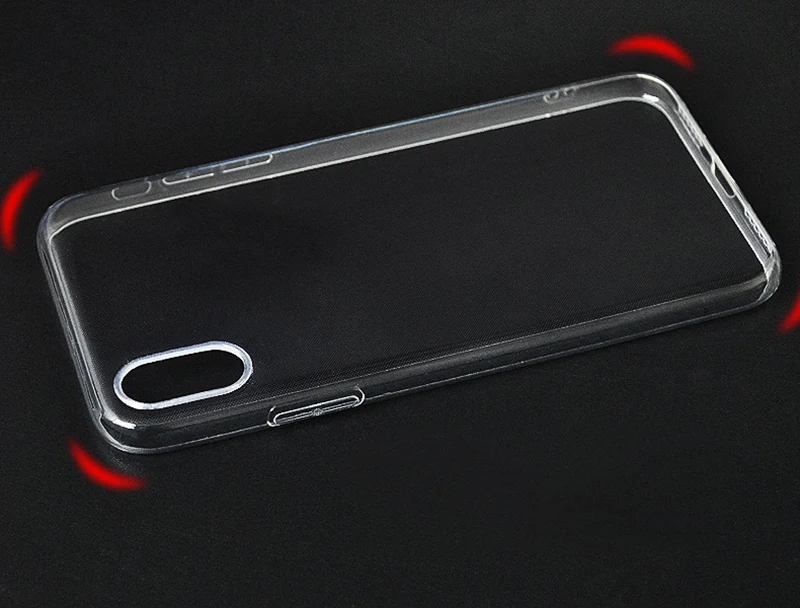 Ультратонкие прозрачные телефонные чехлы для iPhone XR Xs Max X 8 7 6 6S Plus 5 5S SE мягкий силиконовый защитный чехол