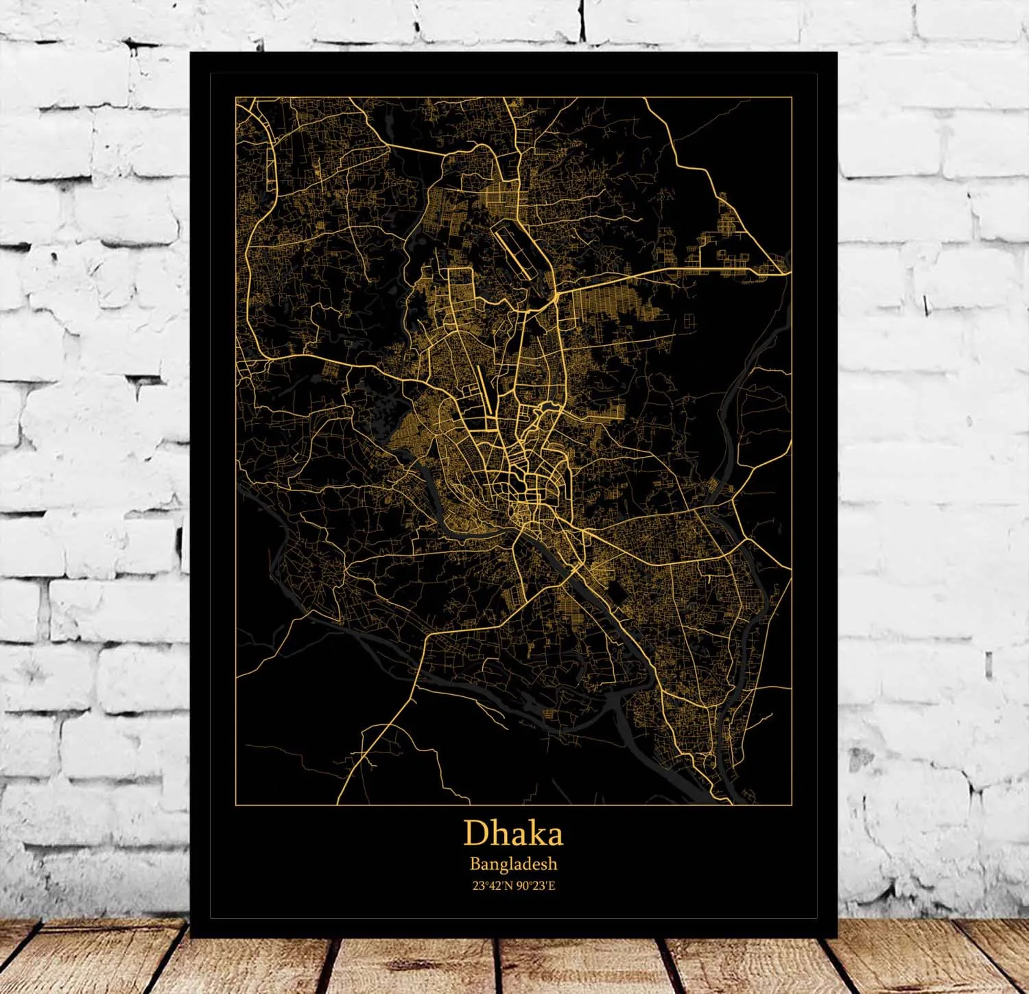 Плакат с картой Бангладеш|Рисование и каллиграфия| |