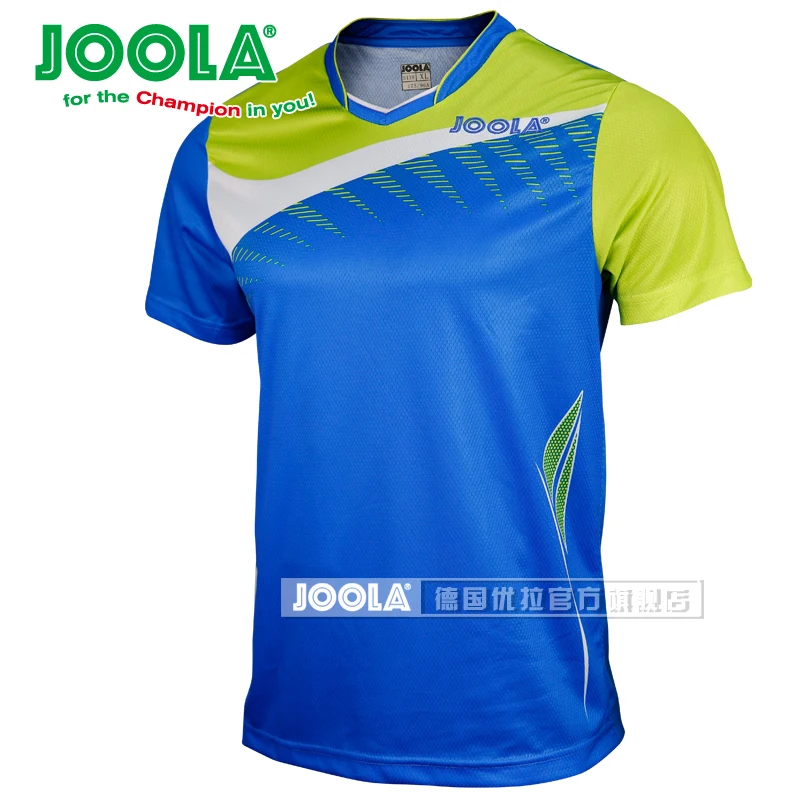 JOOLA Настольный теннис одежда для мужчин и женщин одежда футболка с короткими рукавами пинг понг Джерси спортивные майки рейтинг - Цвет: Green