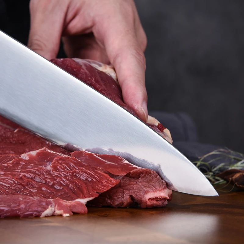 Кухонный нож для убоя мясника ножи нарезки мяса профессиональный поварской