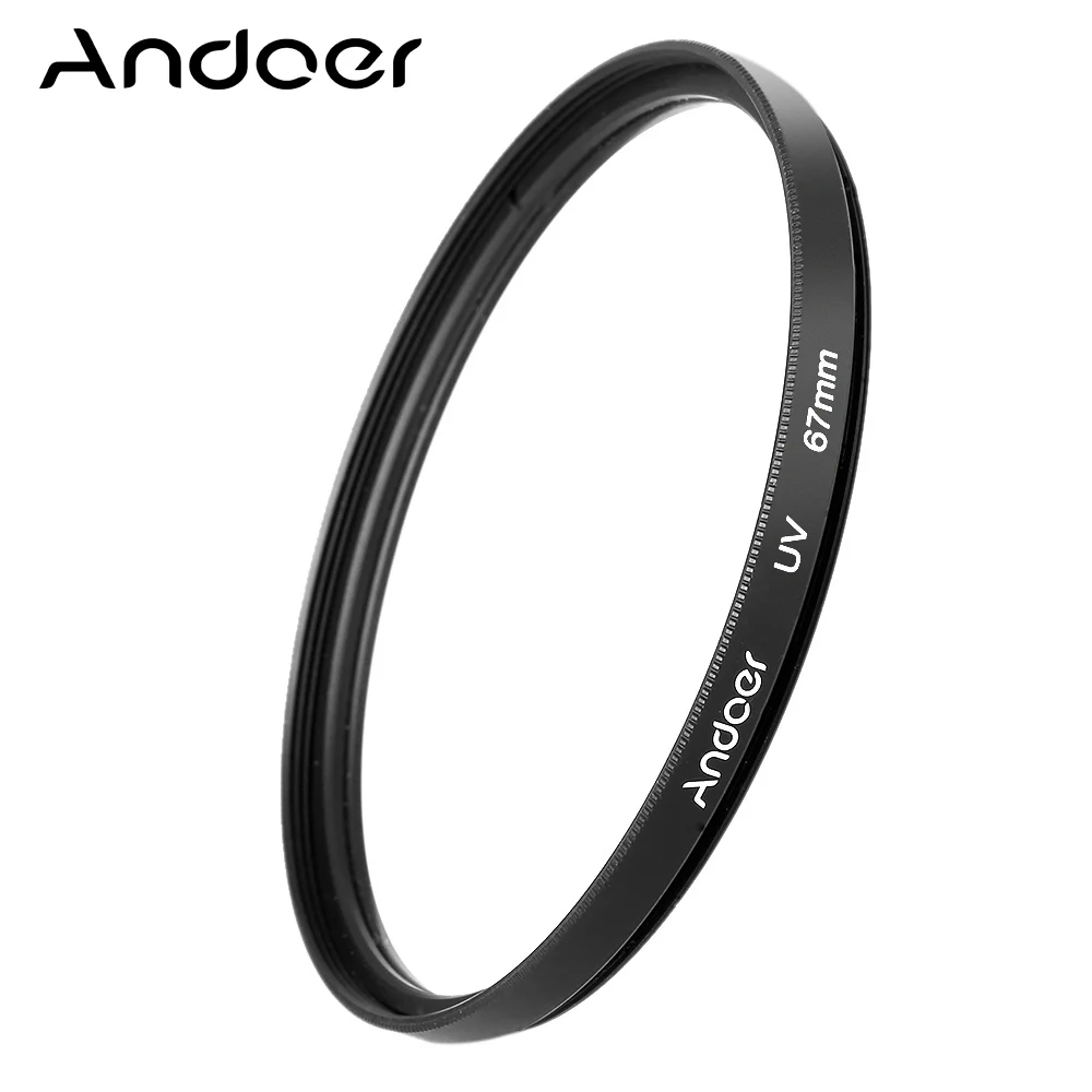 Andoer 67 мм UV + CPL ND8 комплект фильтров круговой поляризатор фильтр нейтральной