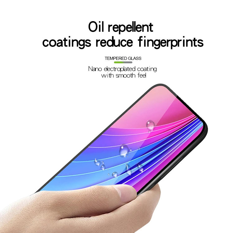 Закаленное стекло с полным покрытием для Vivo Z5X Защитное экрана Z1 Pro телефона Z5X/Z1 |
