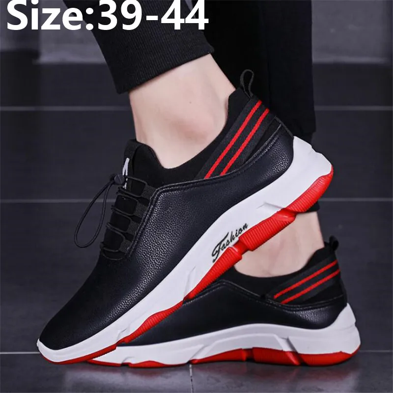 Мужской Новый универсальный Кожаный Галстук с низким вырезом повседневный и