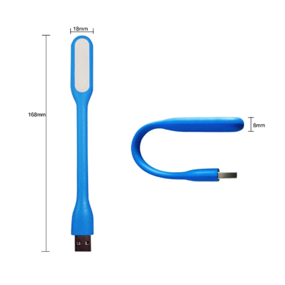 Мини Портативный USB Светодиодная лампа 5 в супер яркая книга ночник для чтения Power