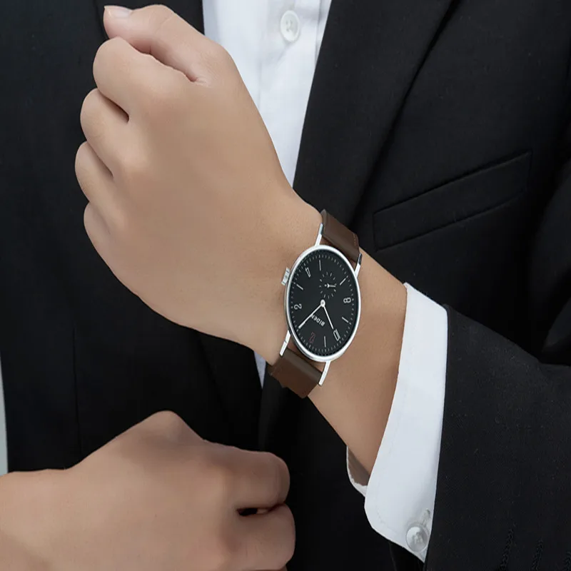 

Single men watch quartz watch elegant watch to waterproof man for human relojes index Mujer Biden watch man watchGIFTS