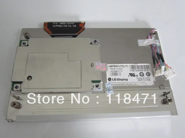 7 дюймов ЖК дисплей Панель LB070WV1 TD17 (TD)(17) оригинал + Класс 12 месяцев гарантии|lcd panel|7