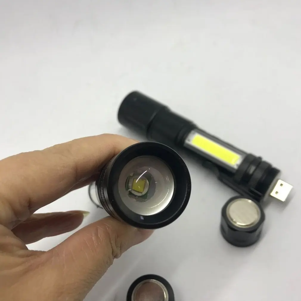 Мощный фонарик 3800 люмен 4 режимы T6 и удара Q5 светодиодный Flash Light Масштабируемые