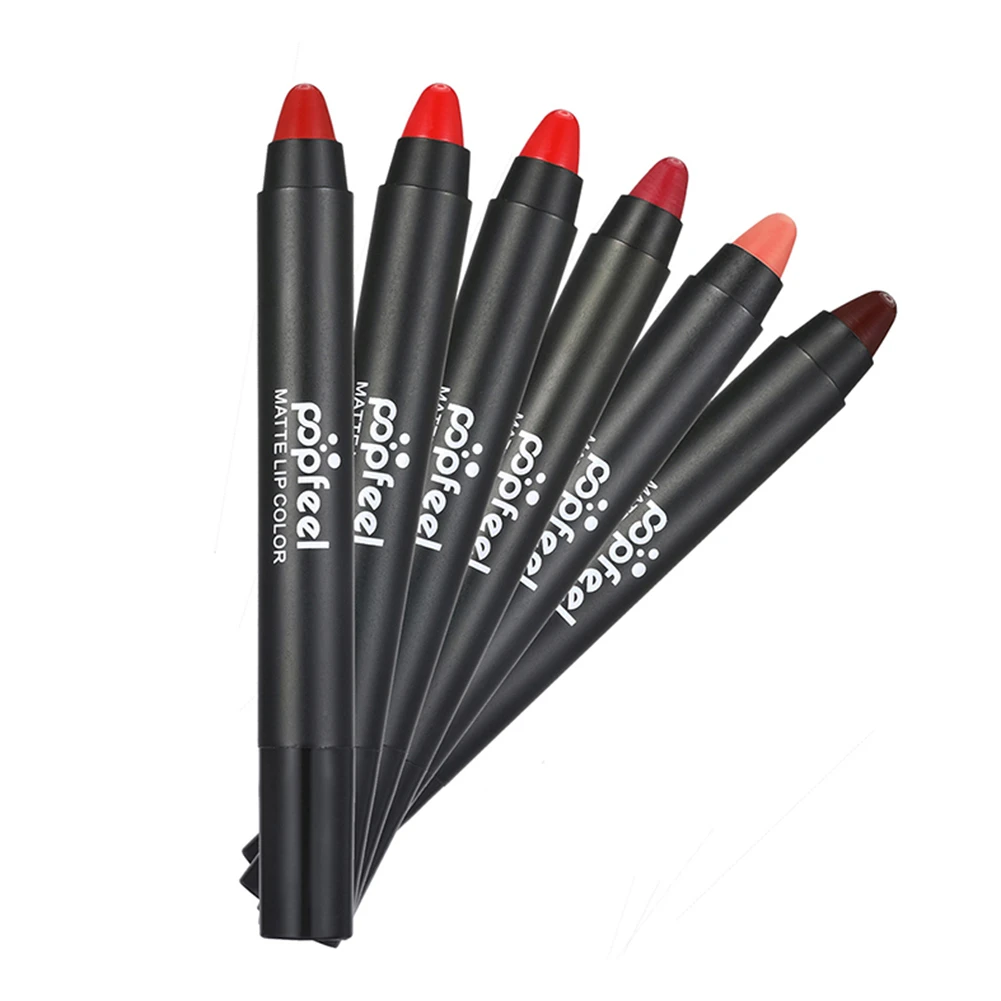 Matte Lip Liner длительный легко носить карандаш для губ губы макияж обнаженной