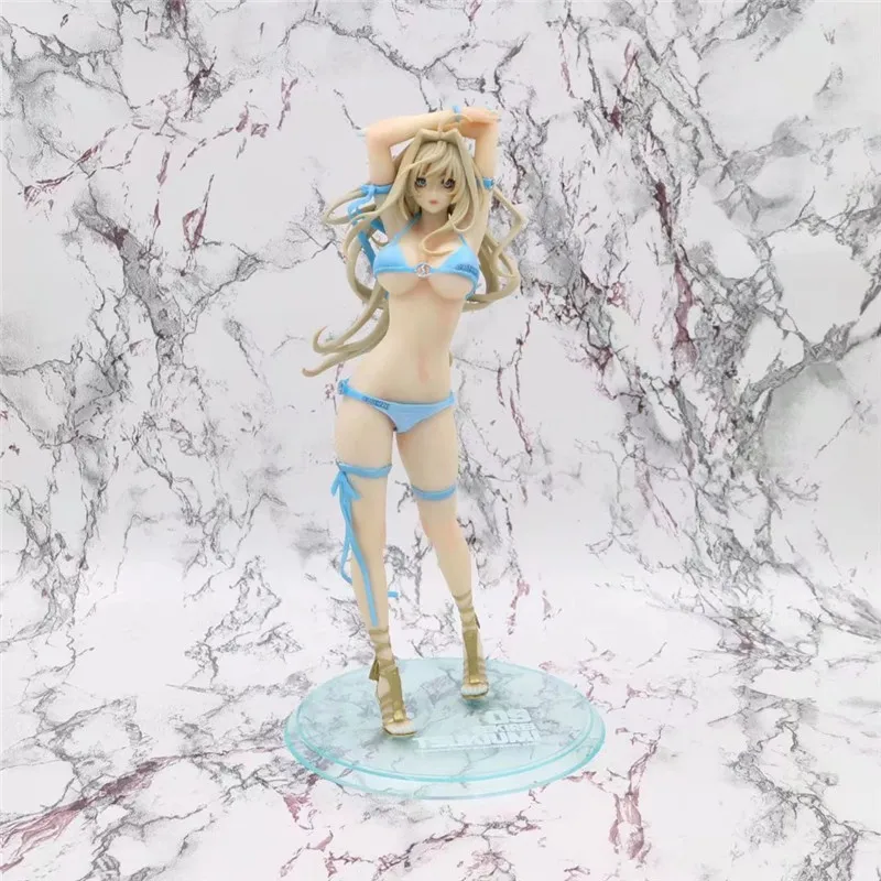 Японские девушки аниме фигурка Sekirei Tsukiumi Лунная кобыла бикини Ver. ПВХ