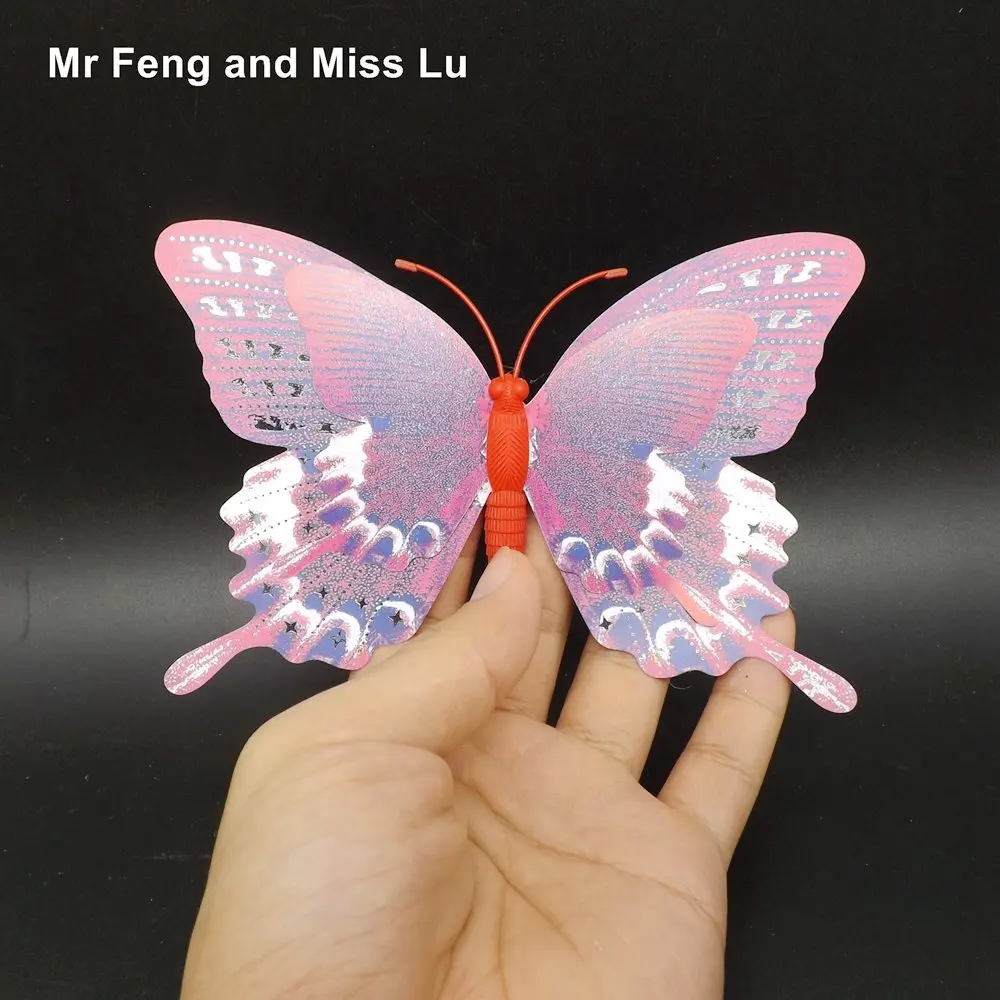 ПВХ бабочка искусство магнит модель животное игрушка DIY игра ребенок учение|toy
