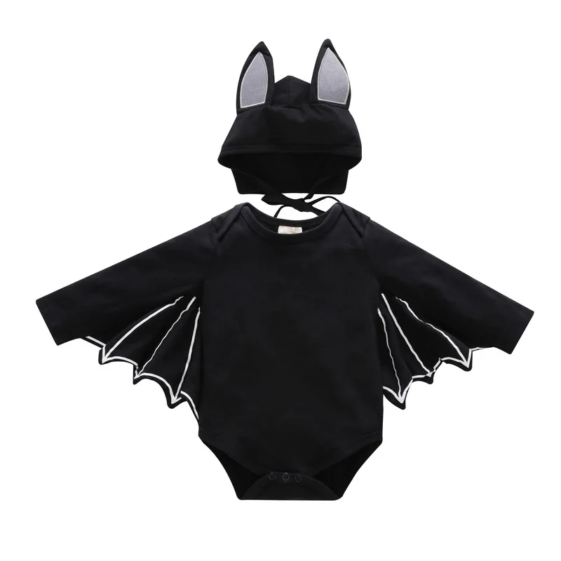 

2023 Autumn newborn baby Clothes 2 pcs rompers+hats baby romper infants cotton clothing for baby outwear party Costumes