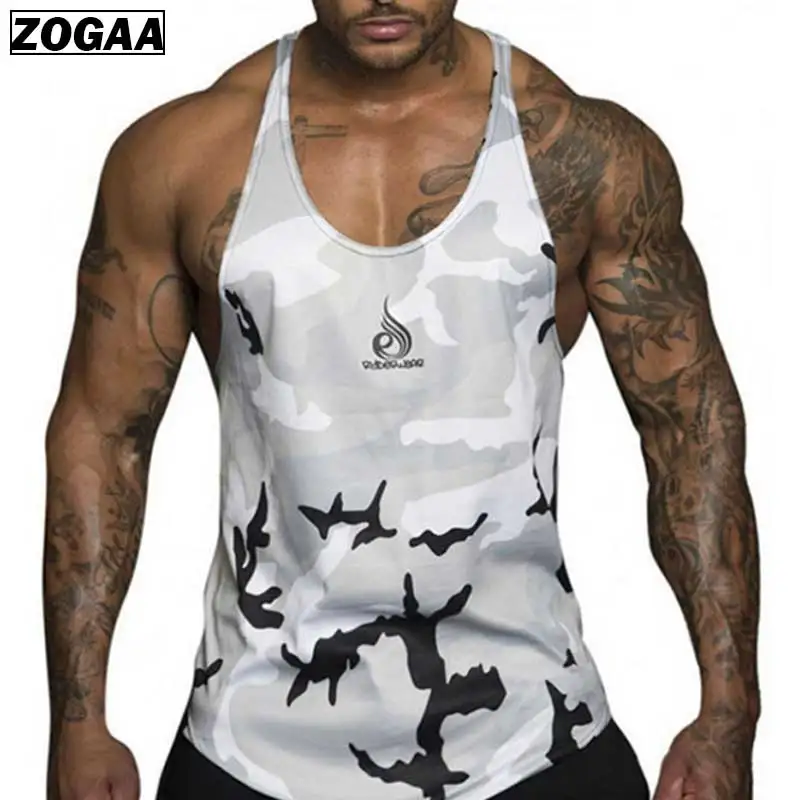 Мужской модный жилет мужской Камуфляжный для отдыха фитнесс-тренировка