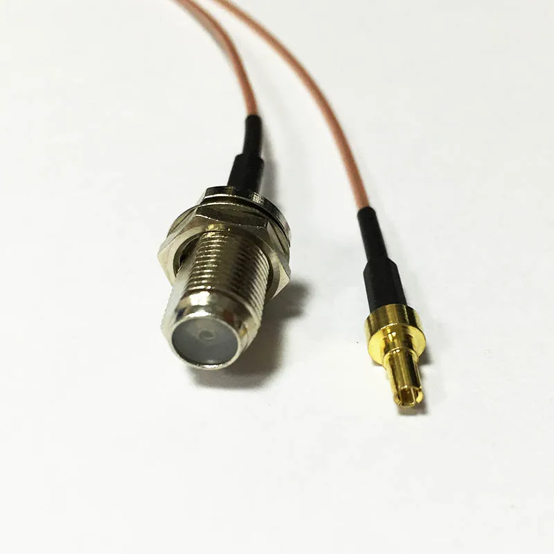 Новый переходник с гнездовым разъемом F CRC9 Штекерный соединитель RG178 оптовая