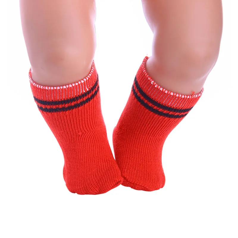 Новые носки ZWSISU разных стилей для 18 дюймовых американских кукол аксессуары 43