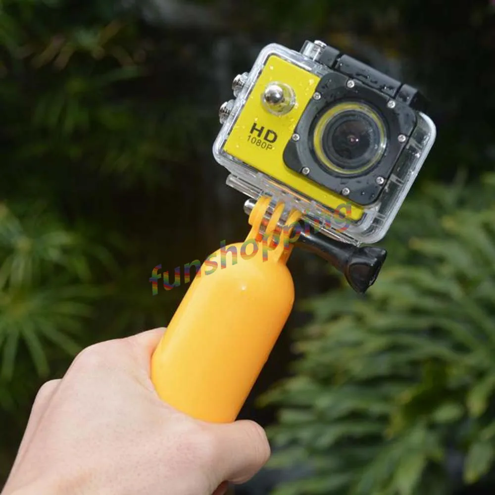 Плавающий поплавок Ручка монопод + губка коробка для Gopro HD Hero 4 3 2 1 sj4000 sj5000 Xiaomi yi