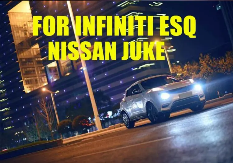 2 шт. фары для автомобиля Стайлинг для 2013- Nissan Juke фары 2011~ для Infiniti ESQ h7 xenon led drl hid комплект фары