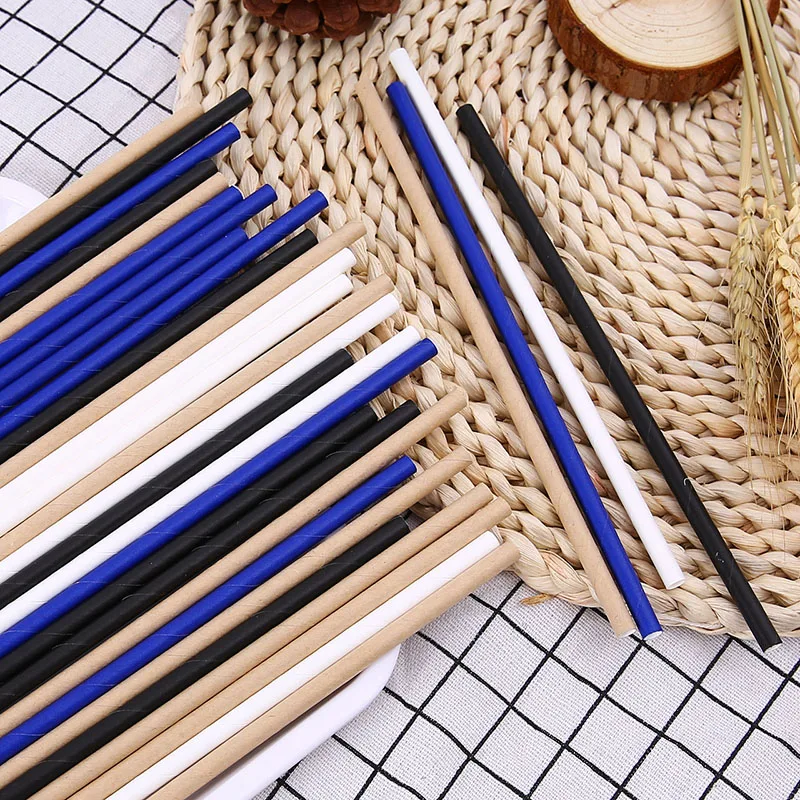 50 шт. бумажные соломинки для напитков | Дом и сад