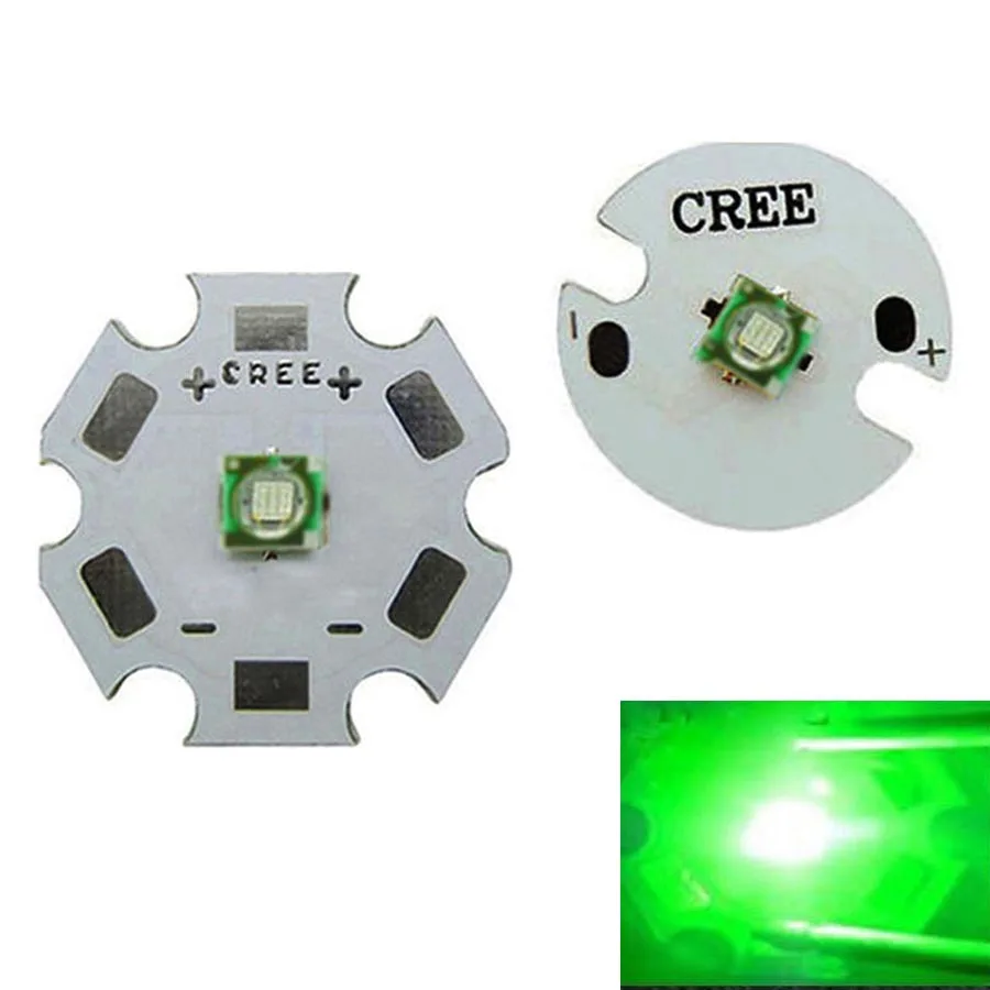 Оригинальный CREE (10 Вт XML T6/L2) (3 XPE R3/XRE Q5) (R5 5 XTE/XPG2) Теплый Холодный белый красный