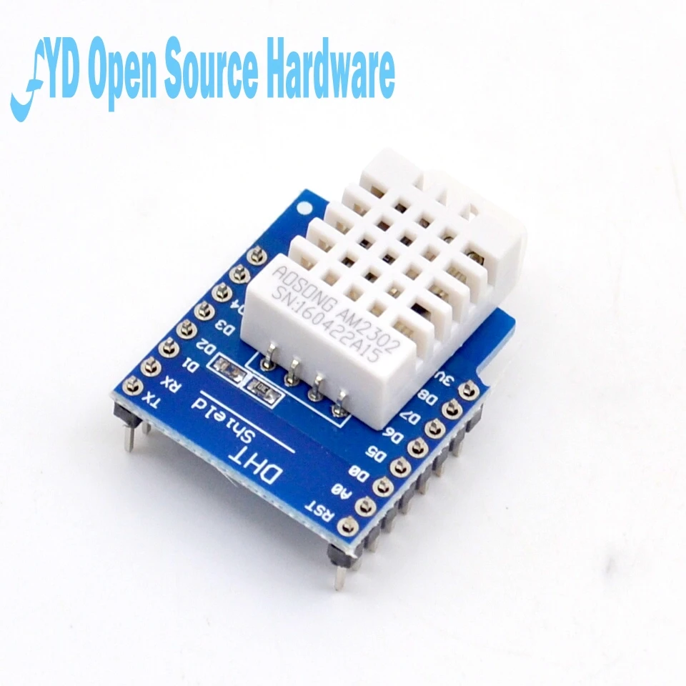 1 шт. DHT Pro Shield D1 mini DHT22 AM2302 одношиновый цифровой датчик температуры и